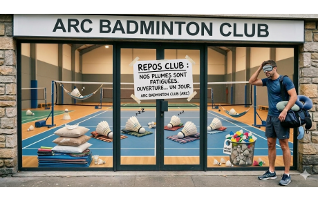 Gymnase indisponible le dimanche 26 Avril 2026