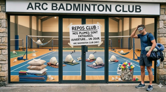 Gymnase indisponible le dimanche 26 Avril 2026